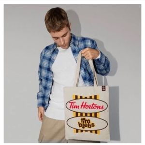 Justin Bieber collaborated with Tim Hortons… here is the tote bag! Brand new!